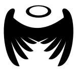 Angel Wings SVG Icon